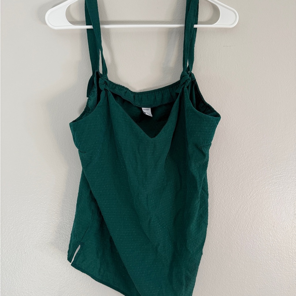 Old Navy Dark Green Camisole Top